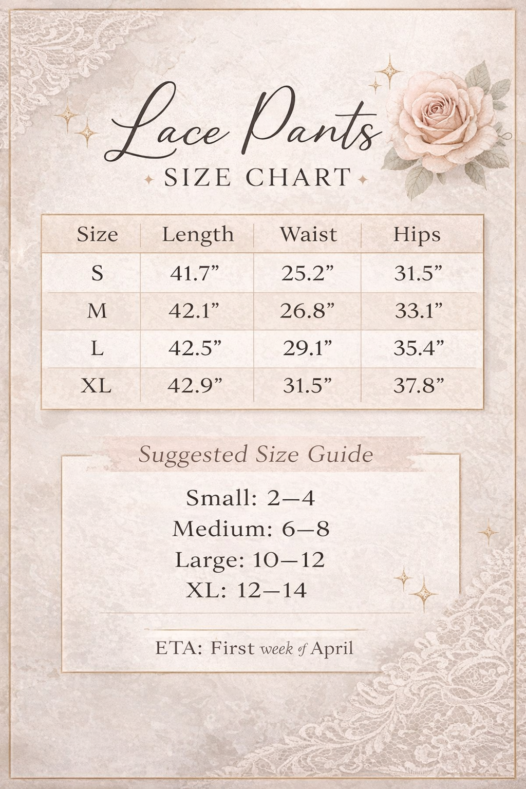 Street Chic Lace Pants