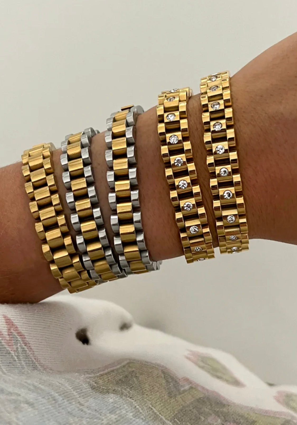 Diamond Rolly DIAMOND ROLLY BRACELET | The Cracked Pearl Boutique