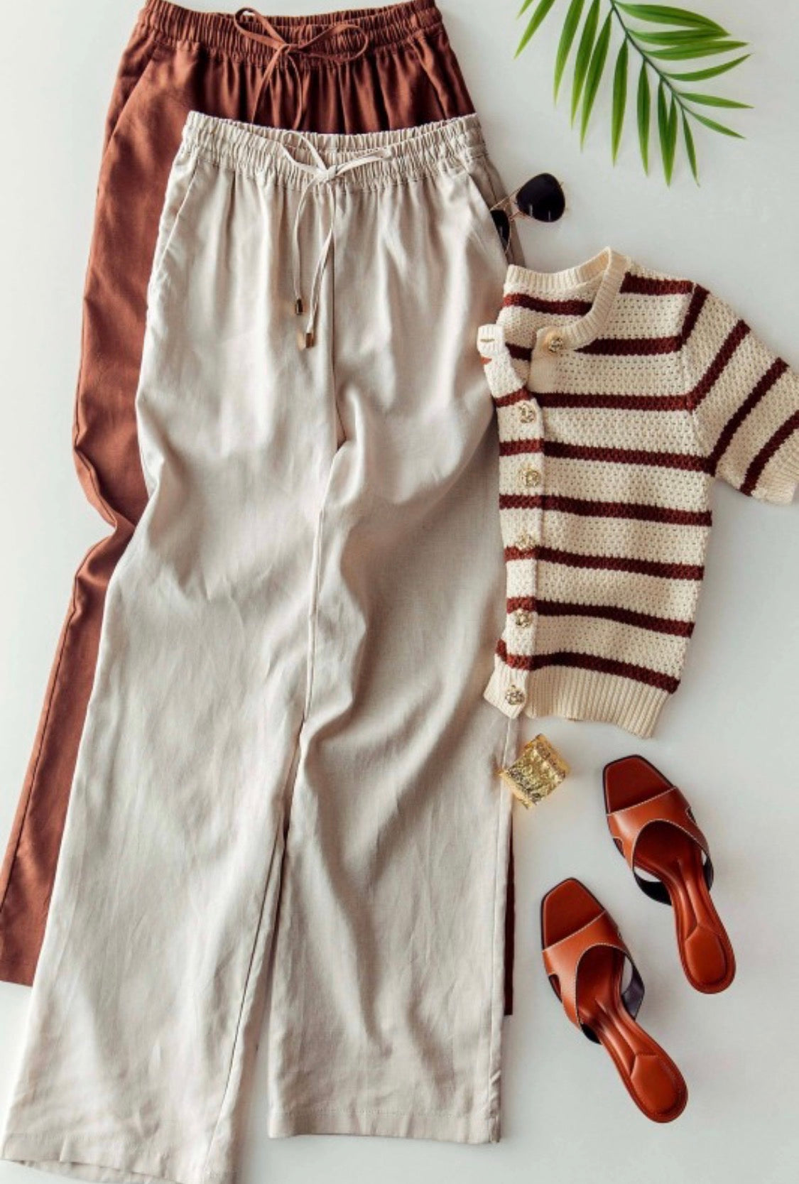 Coastal Breeze Linen Pants