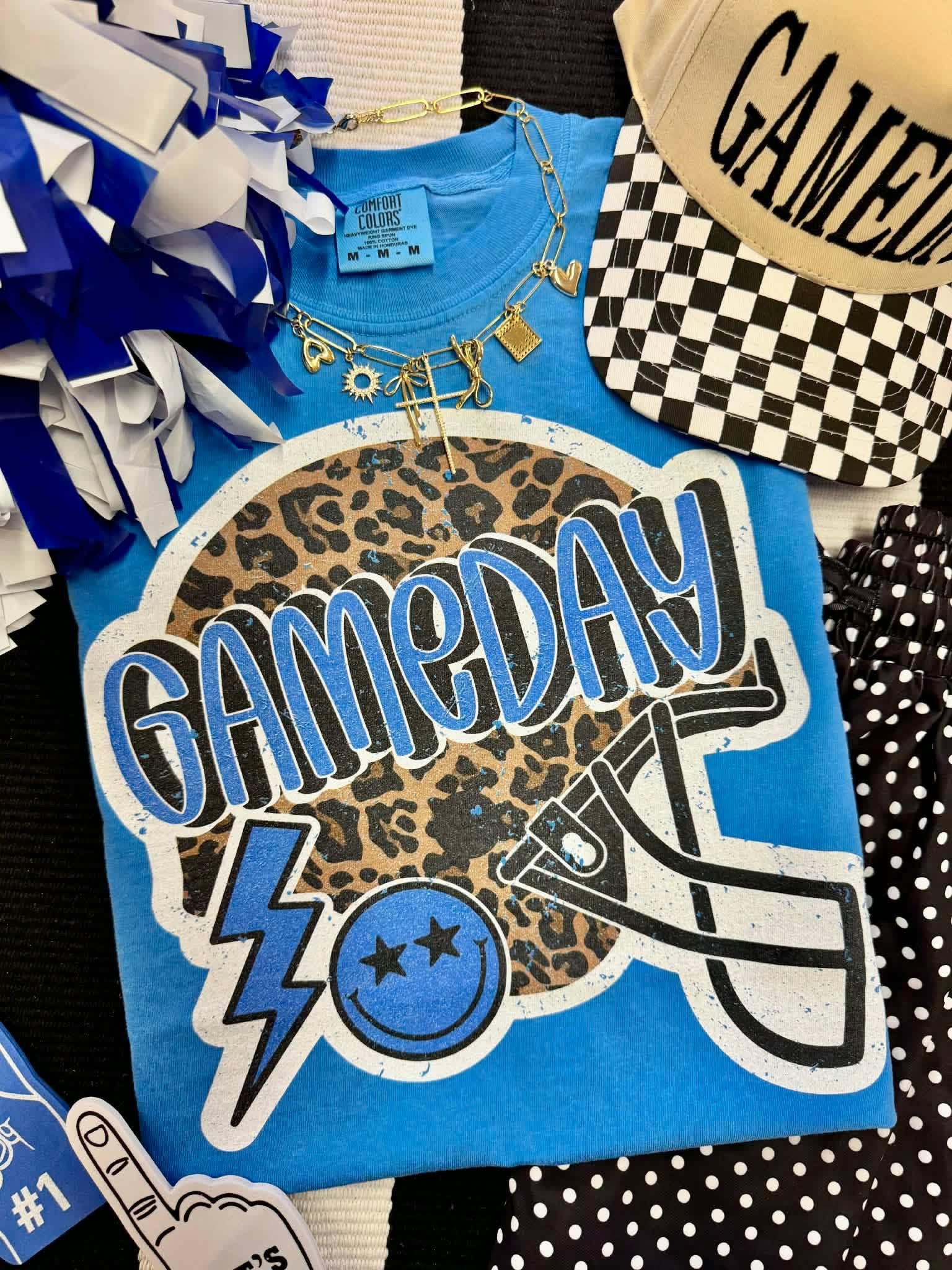 BLUE GAME DAY COLLECTION TEES