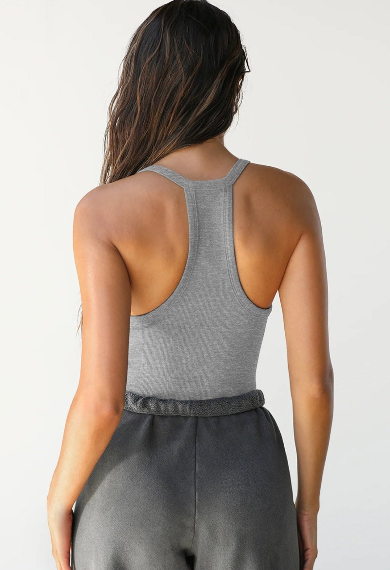 RIBBED RACERBACK TANK