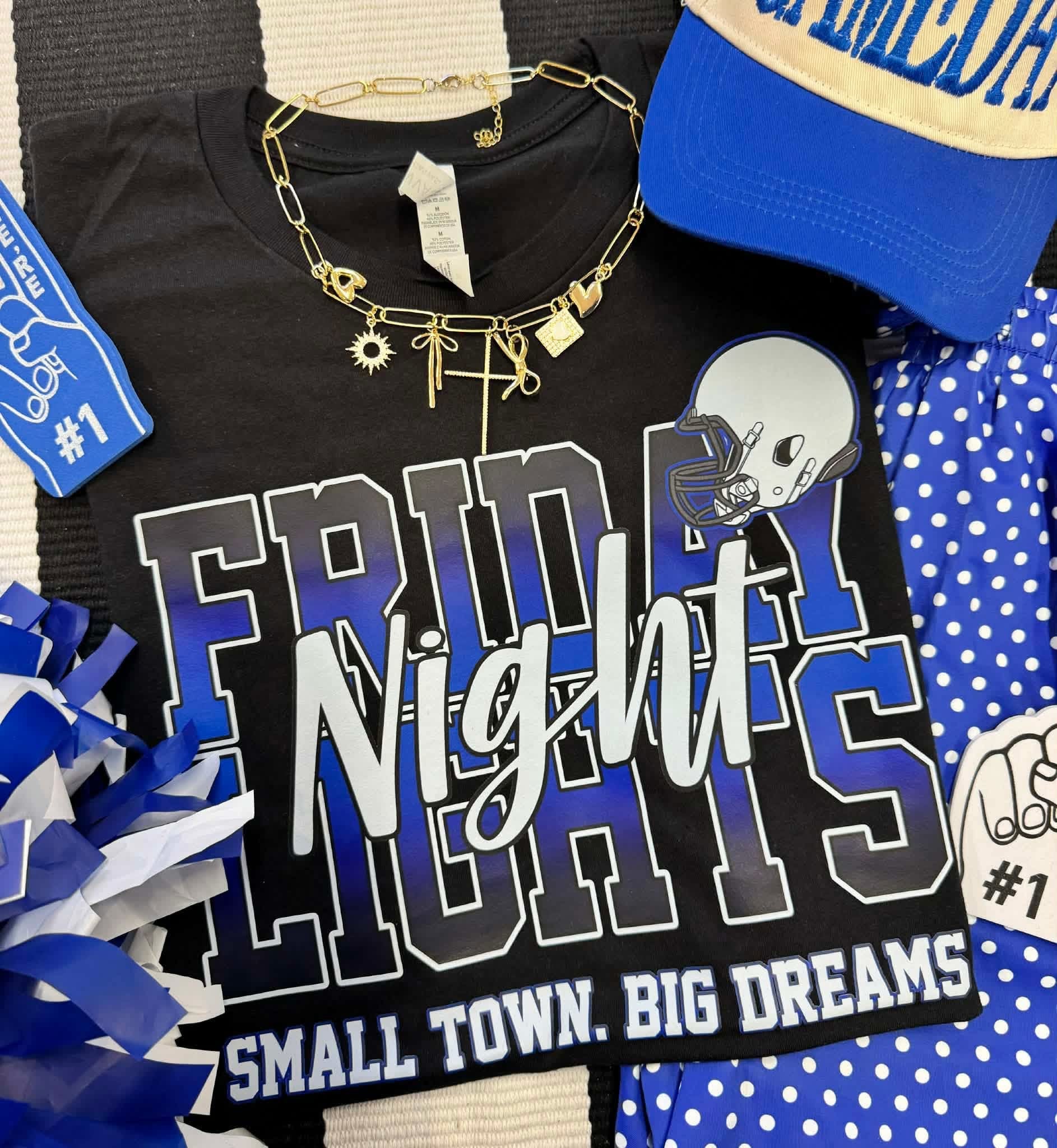 BLUE GAME DAY COLLECTION TEES