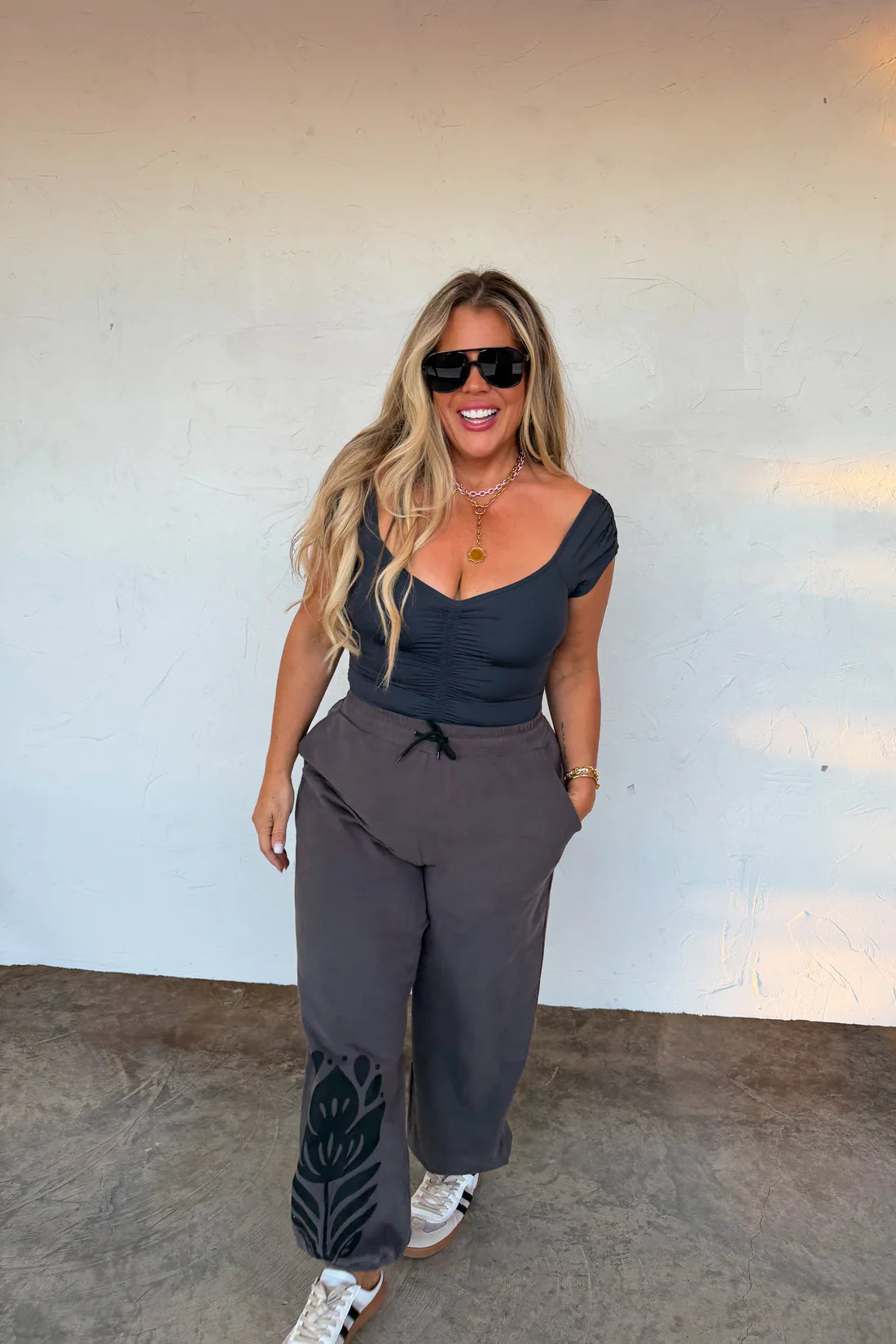 PREORDER- OUT AND ABOUT CAP SLEEVE TOP