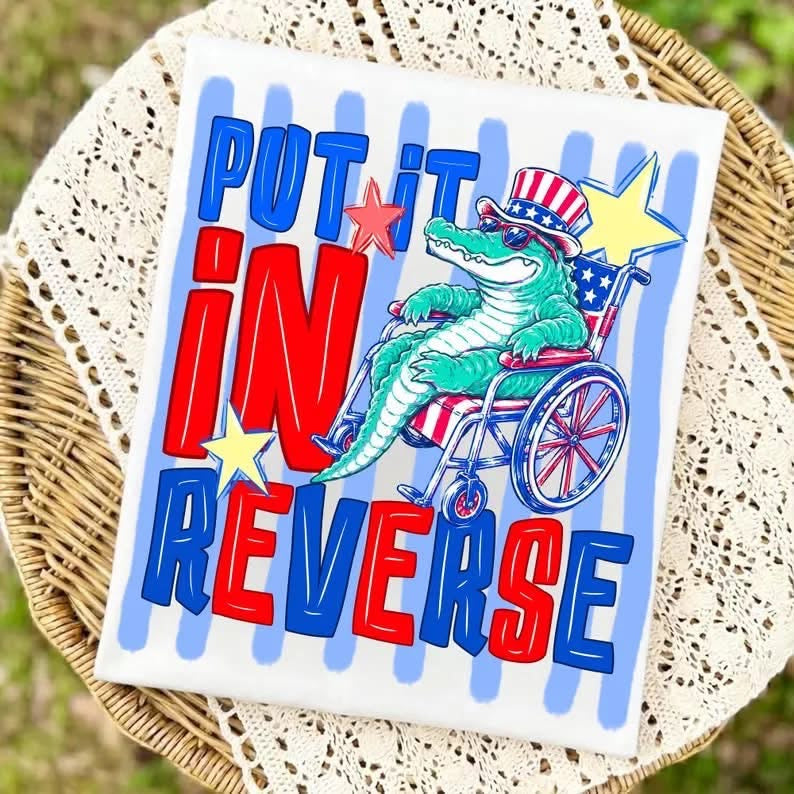PUT IT IN REVERSE TEE