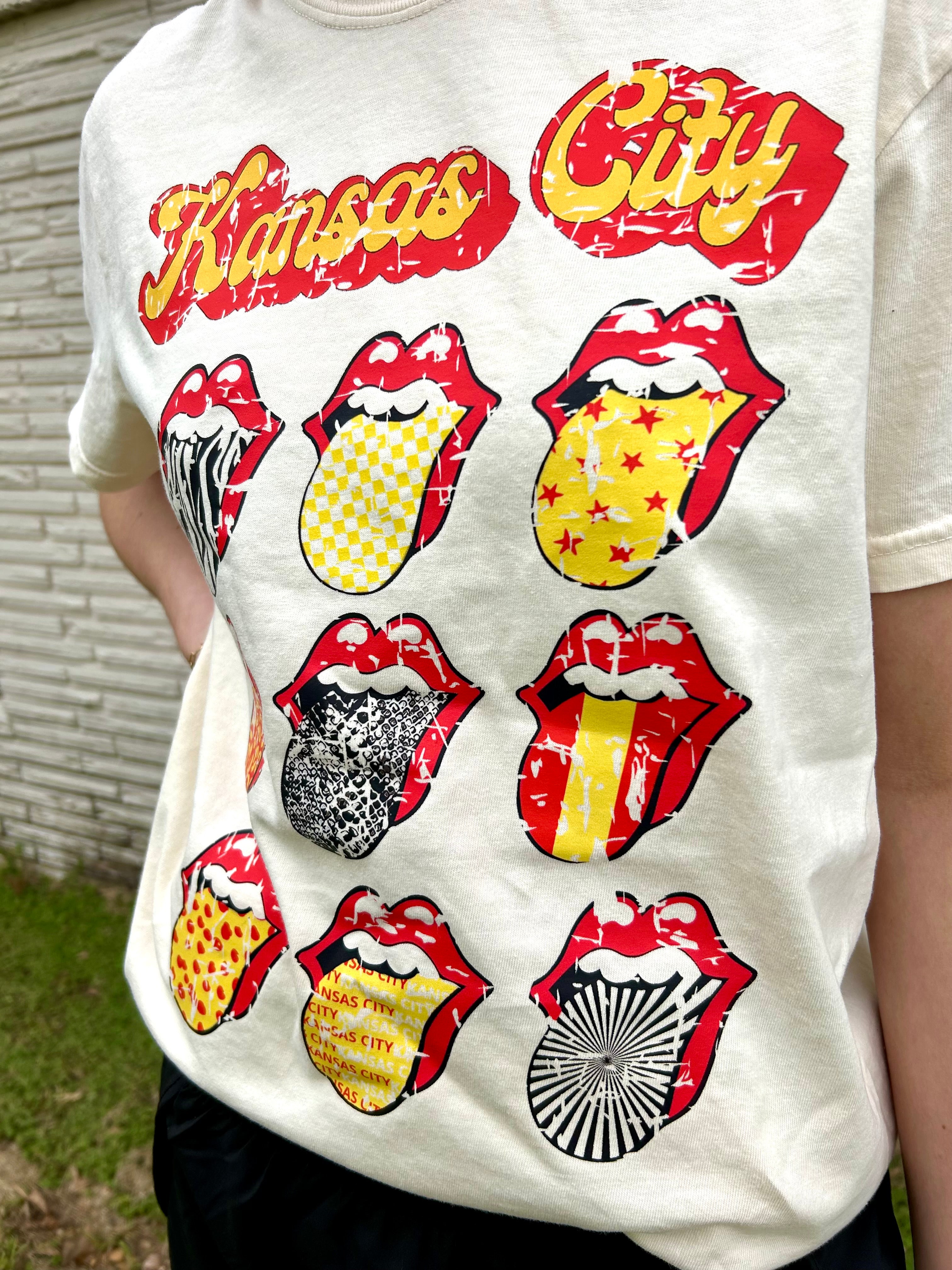 KC ROLLING STONES TEE