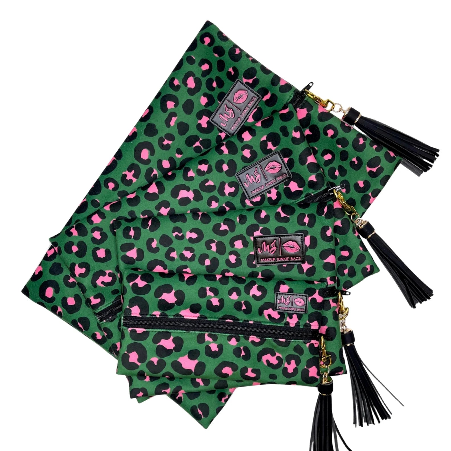 KELLY LEOPARD MAKEUP JUNKIE BAG