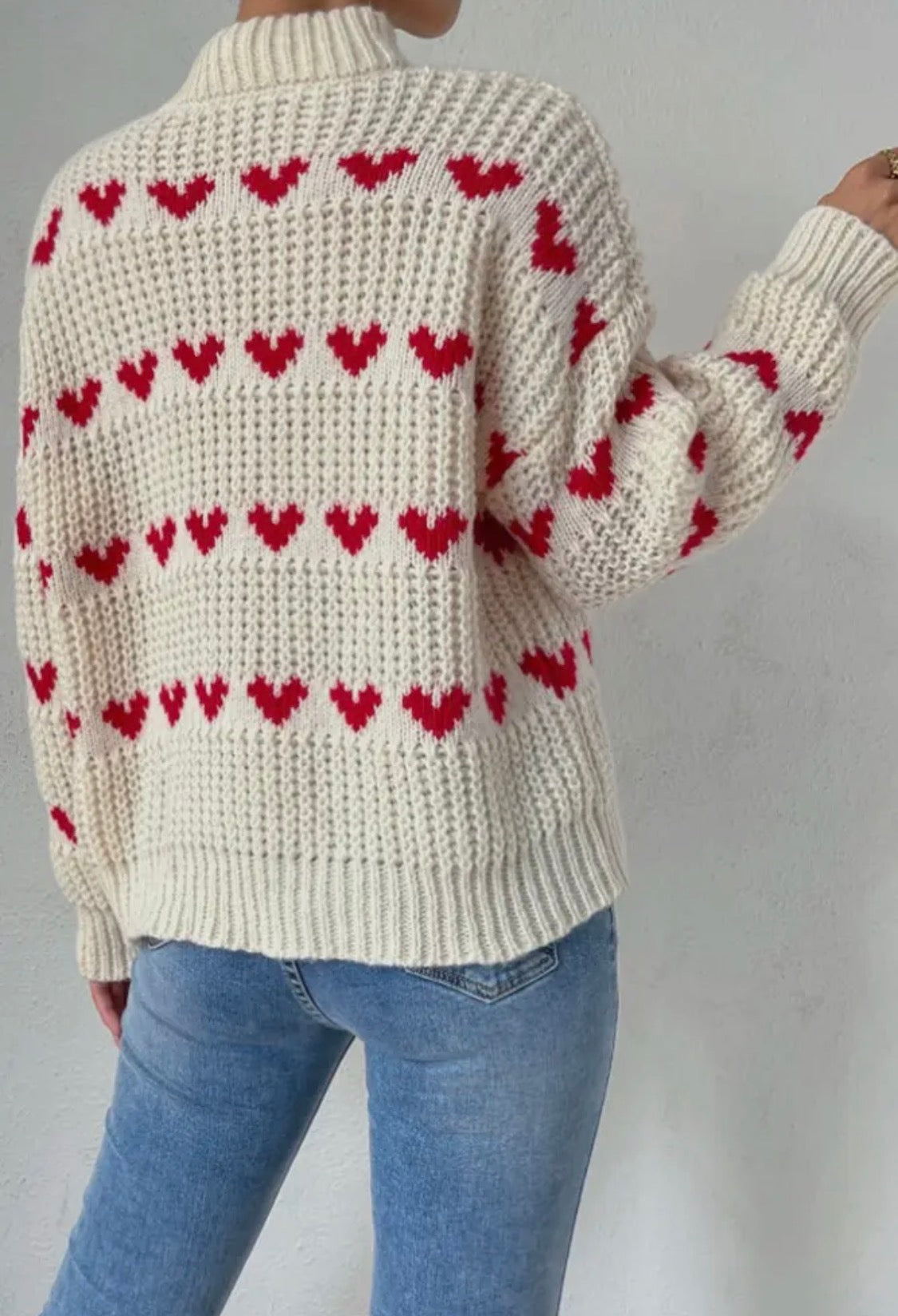 Sweetheart Knit Sweater