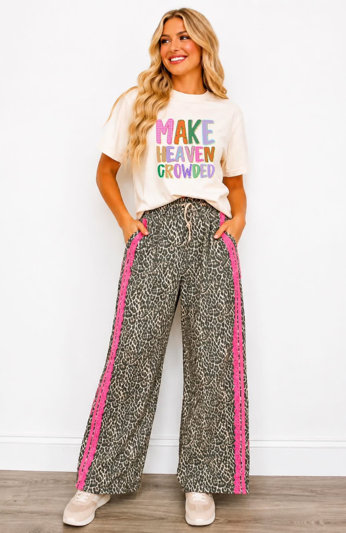 MAKE HEAVEN CROWDED CC TEE