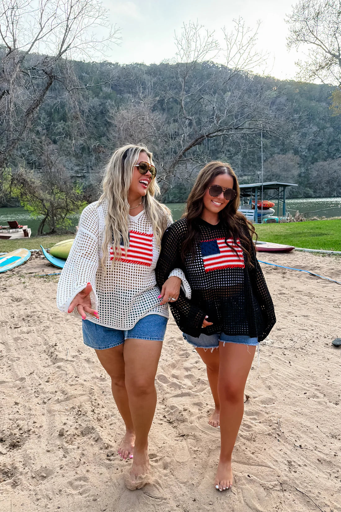 PREORDER- FREEDOM FLAG PATCH PULLOVER