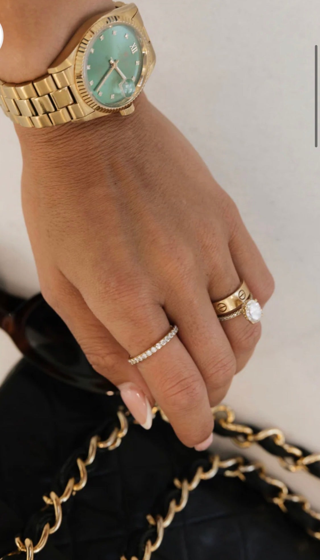 SILVER LUXE RING