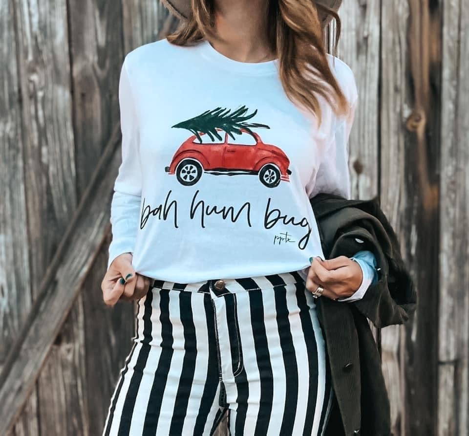 Bah Hum Bug Long Sleeve Tee